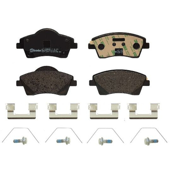 Bremsbelagsatz Scheibenbremse 19 mm BREMBO für u.a. VOLVO XC40