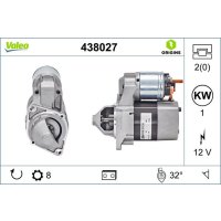 Starter 1kW 8 teeth flange 70mm VALEO for MERCEDES...
