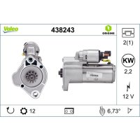 Starter 2.2kW 12 teeth VALEO for VW CRAFTER 30-50