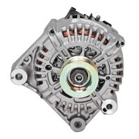 Generator 55mm with V-ribbed belt pulley VALEO for BMW 5...