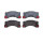 Brake pad set disc brake 17 mm BREMBO for PORSCHE PANAMERA and others
