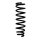 Suspension spring front axle Ø 13 mm 367 mm EIBACH for e.g. MAZDA 6 Station