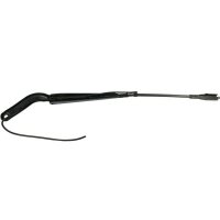 Windscreen wiper arm integrated washer fluid nozzle...