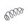 Suspension Spring Front Axle Coil Spring TRISCAN for CITROËN C3 and others