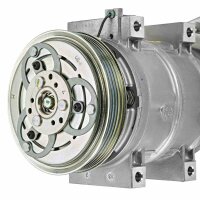 Klimakompressor 12 V R 134a Ø 129 mm VALEO für u.a. MITSUBISHI GALANT