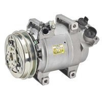 Klimakompressor 125mm mit PAG-Kompressoröl VALEO...