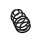 Suspension Spring rear axle coil spring Ø 11.5 mm EIBACH for e.g. OPEL ASTRA