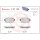 Brake pad set disc brake 17 mm BREMBO for e.g. CITROËN JUMPY