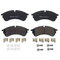 Brake pad set disc brake 21 mm BREMBO suitable for e.g....