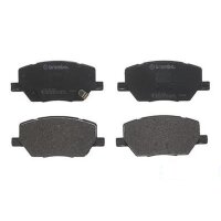 Brake pad set disc brake 21 mm BREMBO for e.g. JEEP RENEGADE