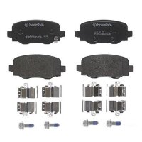 Brake pad set disc brake 17 mm BREMBO for e.g. JEEP RENEGADE