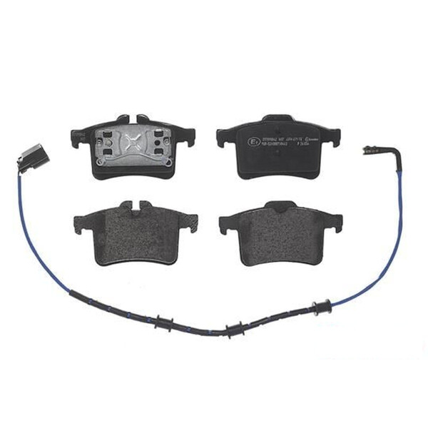 Brake pad set disc brake 16 mm BREMBO suitable for e.g. JAGUAR XK