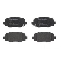 Bremsbelagsatz Scheibenbremse 17 mm BREMBO für u.a....