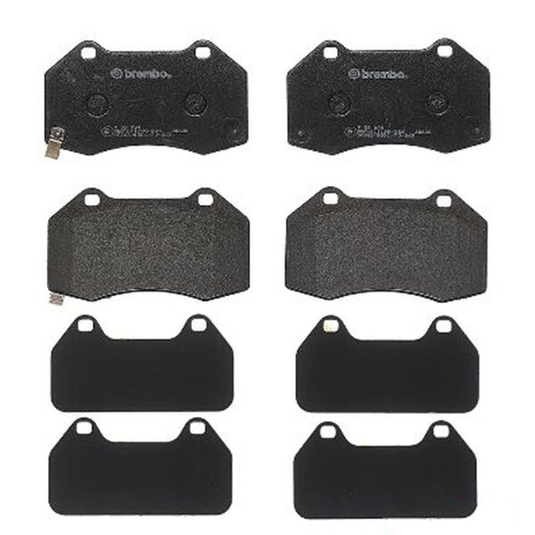 Bremsbelagsatz Scheibenbremse 15 mm BREMBO passend für OPEL CORSA