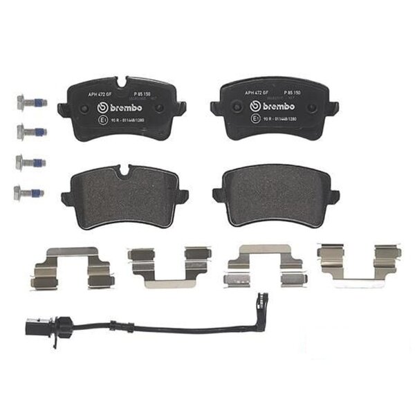 Brake pad set disc brake 18 mm BREMBO for PORSCHE MACAN and others