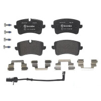 Brake pad set disc brake 18 mm BREMBO for PORSCHE MACAN...