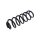 Suspension Spring Rear Axle Coil Spring TRISCAN for VW PASSAT and others