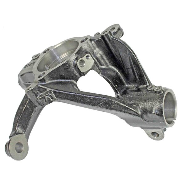 Steering knuckle wheel suspension front left METZGER for SKODA OCTAVIA III