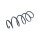 Suspension Spring Front Axle Coil Spring TRISCAN for CITROËN C3 and others
