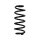 Suspension spring front axle Ø 14.8 mm 344 mm EIBACH for e.g. AUDI A6 C6