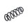Suspension Spring Rear Axle Coil Spring TRISCAN for SEAT LEON and others