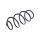 Suspension Spring Front Axle Coil Spring TRISCAN for HYUNDAI i30 and others