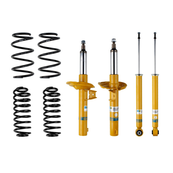Suspension Kit Springs/Shock Absorbers gas pressure BILSTEIN for e.g. AUDI A3