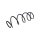 Suspension Spring Front Axle Coil Spring TRISCAN for PEUGEOT 308 and others