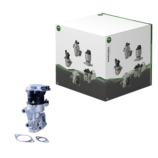 EGR valve electric metal with NTK seals for CITROËN C5 III and others