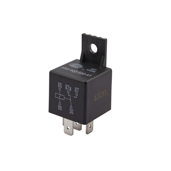 Relay Operating Current 24 V 5-pole HELLA for MERCEDES-BENZ and others
