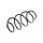 Suspension Spring Front Axle Coil Spring TRISCAN for HYUNDAI i30 and others