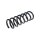 Suspension Spring Rear Axle Coil Spring TRISCAN for FORD MONDEO and others