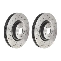 2 brake discs ventilated Ø 360 mm 36 mm BREMBO for...