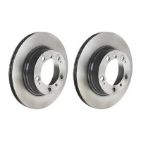 2 brake discs ventilated Ø 292 mm 20 mm BREMBO for...