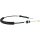 Cable Pull Manual Transmission right METZGER gearshift cable for VW GOLF