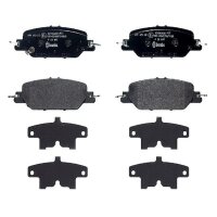 Bremsbelagsatz Scheibenbremse 16 mm BREMBO für u.a....