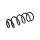 Suspension Spring Rear Axle Coil Spring TRISCAN suitable for MAZDA 6