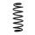 Suspension spring rear axle Ø 11.5 mm 334 mm EIBACH for TOYOTA YARIS