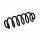 Suspension Spring rear axle coil spring Ø 11.5 mm EIBACH for e.g. VW GOLF