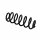 Suspension Spring rear axle coil spring Ø 11.5 mm EIBACH for e.g. VW GOLF