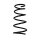 Suspension spring front axle Ø 12 mm 321 mm EIBACH for e.g. SUZUKI SPLASH
