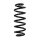 Suspension spring rear axle Ø 12.2 mm 303 mm EIBACH for SEAT LEON and others