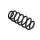 Suspension Spring rear coil spring Ø 12.2 mm EIBACH for SEAT LEON and others