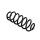 Suspension Spring rear axle coil spring Ø 12.2 mm EIBACH for AUDI A4