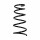 Suspension spring front Ø 12.2 mm 338 mm EIBACH for SUZUKI SPLASH and others