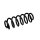 Suspension Spring Rear coil spring Ø 12.8 mm EIBACH for SEAT LEON and others
