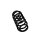 Suspension Spring Rear coil spring Ø 12.8 mm EIBACH for SEAT LEON and others