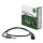 Exhaust gas temp sensor with 2 lines against overheating NTK for e.g. AUDI Q3