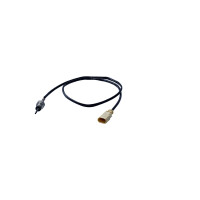 Exhaust gas temp sensor with 2 lines against overheating NTK for e.g. AUDI A3