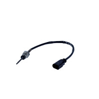 Exhaust gas temp sensor with 2 lines against overheating NTK for e.g. AUDI Q5